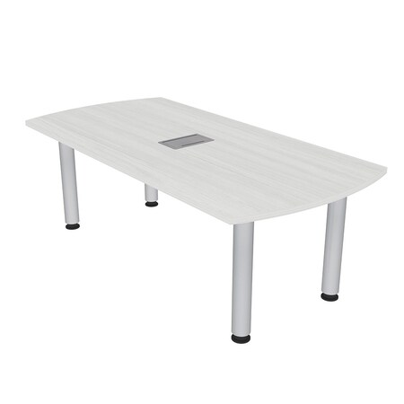 Skutchi Designs 33.5 in W, 59.5 in L, 29 in H, Engineered Wood Top, White H-AREC-3460-PT-WC-EL